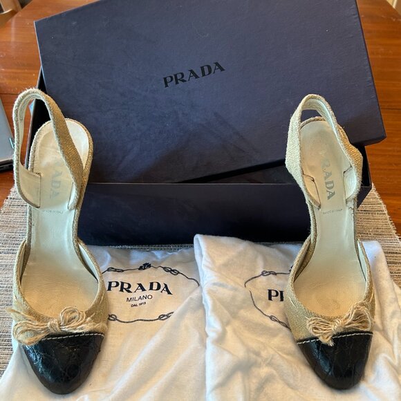 PRADA Sling Back EU 36 heels - Picture 4 of 4